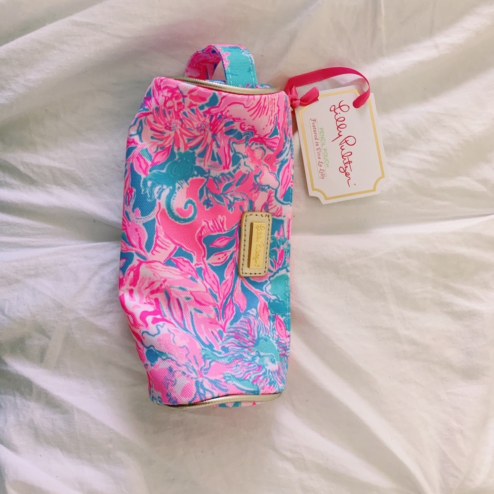 lilly pulitzer pencil pouch